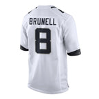 Kooe J.Jaguars #8 Mark Brunell?Player White Home Game Stitched Jerseys