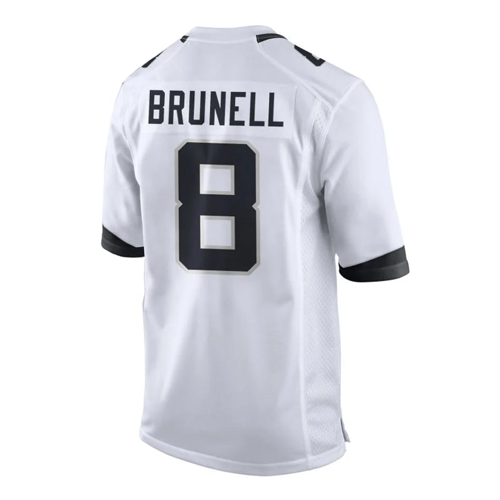 Kooe J.Jaguars #8 Mark Brunell?Player White Home Game Stitched Jerseys