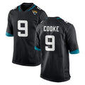 Kooe J.Jaguars #9 Logan Cooke Player Black Home Game Stitched Jerseys