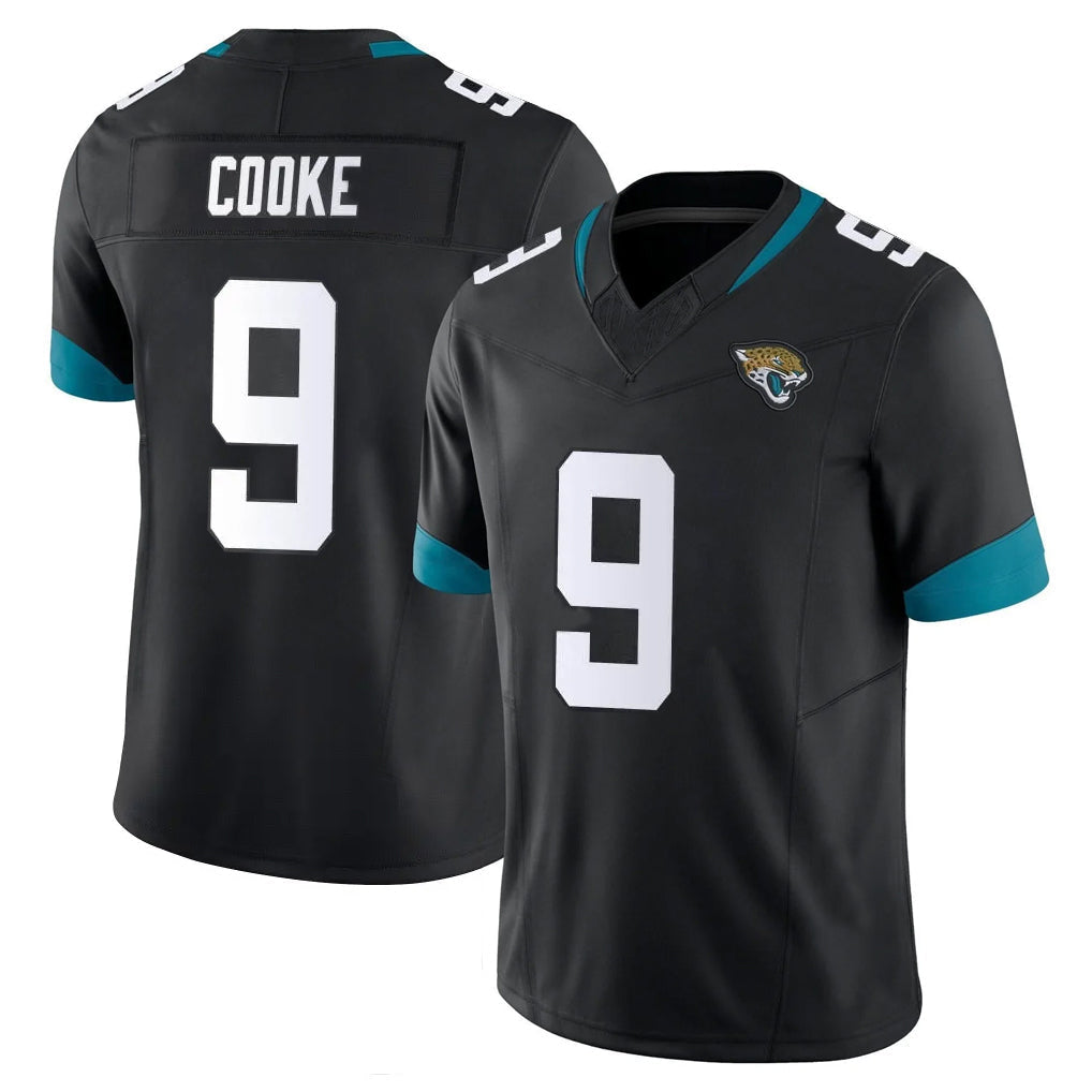 Kooe J.Jaguars #9 Logan Cooke Player Black Vapor Untouchable Limited Home Game Stitched Jerseys