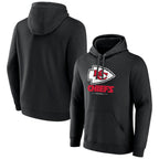Kooe Custom KC.Chiefs Blank Player Black Pullover Hoodie Stitched Jerseys