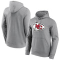 Kooe Custom KC.Chiefs Blank Player Gray Pullover Hoodie Stitched Jerseys
