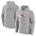 Kooe KC.Chiefs Gray Pullover Hoodies Limited Blank Player Stitched Jerseys