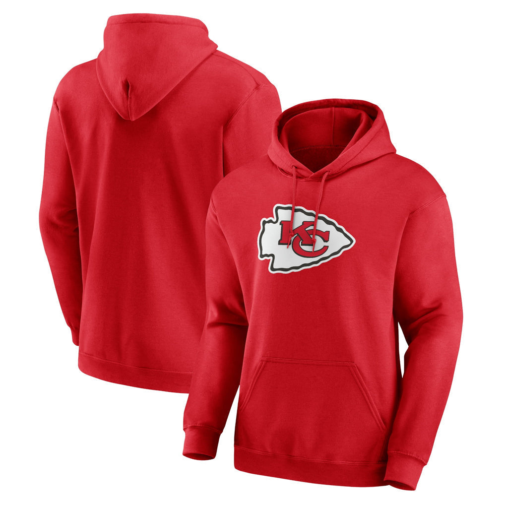 Kooe KC.Chiefs Red LoGo Pullover Hoodies Limited Blank Player Stitched Jerseys