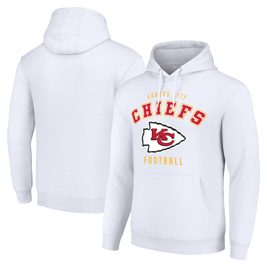 Kooe KC.Chiefs White Pullover Hoodies Limited Blank Player Stitched Jerseys