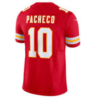 Kooe KC.Chiefs #10 Isiah Pacheco Red Vapor F.U.S.E. Limited Jersey American Stitched Jerseys