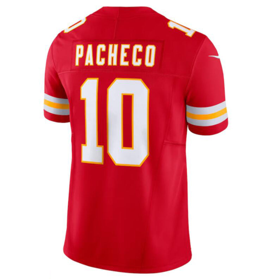 Kooe KC.Chiefs #10 Isiah Pacheco Red Vapor F.U.S.E. Limited Jersey American Stitched Jerseys