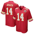 Kooe KC.Chiefs #14 Matt Araiza Player Red Home Game Stitched Jerseys