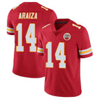 Kooe KC.Chiefs #14 Matt Araiza Player Red Limited Vapor Untouchable Home Game Stitched Jerseys