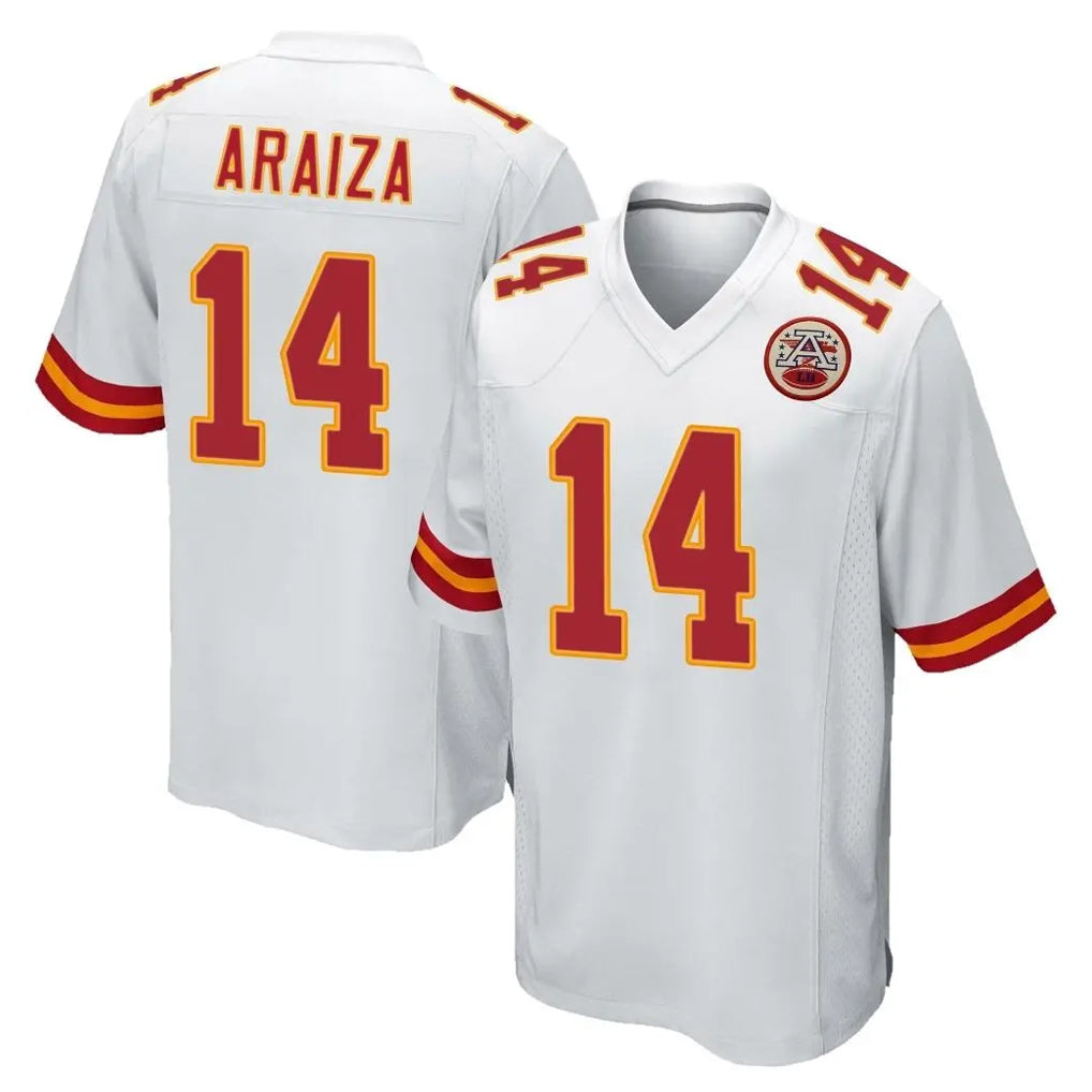 Kooe KC.Chiefs #14 Matt Araiza Player White Home Game Stitched Jerseys