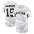 Kooe KC.Chiefs #15 Patrick Mahomes Player Salute to Service Hoodies & T-Shirts Stitched Jerseys