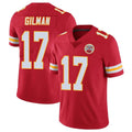 Kooe KC.Chiefs #17 Alohi Gilman Player Red Limited Vapor Untouchable Home Game Stitched Jerseys