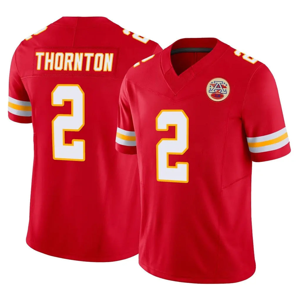 Kooe KC.Chiefs #2 Tyquan Thornton Player Red Limited Vapor F.U.S.E. Home Game Stitched Jerseys