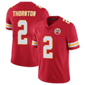 Kooe KC.Chiefs #2 Tyquan Thornton Player Red Limited Vapor Untouchable Home Game Stitched Jerseys