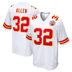 Kooe KC.Chiefs #32 Marcus Allen Player White Home Game Stitched Jerseys