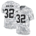 Kooe KC.Chiefs #32 Nick Bolton Player Arctic Camo Salute to Service Limited Stitched Jerseys
