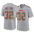 Kooe KC.Chiefs #32 Nick Bolton Player Gray Limited Game Stitched Jerseys