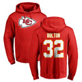Kooe KC.Chiefs #32 Nick Bolton Player Red Pullover Hoodies Stitched Jerseys