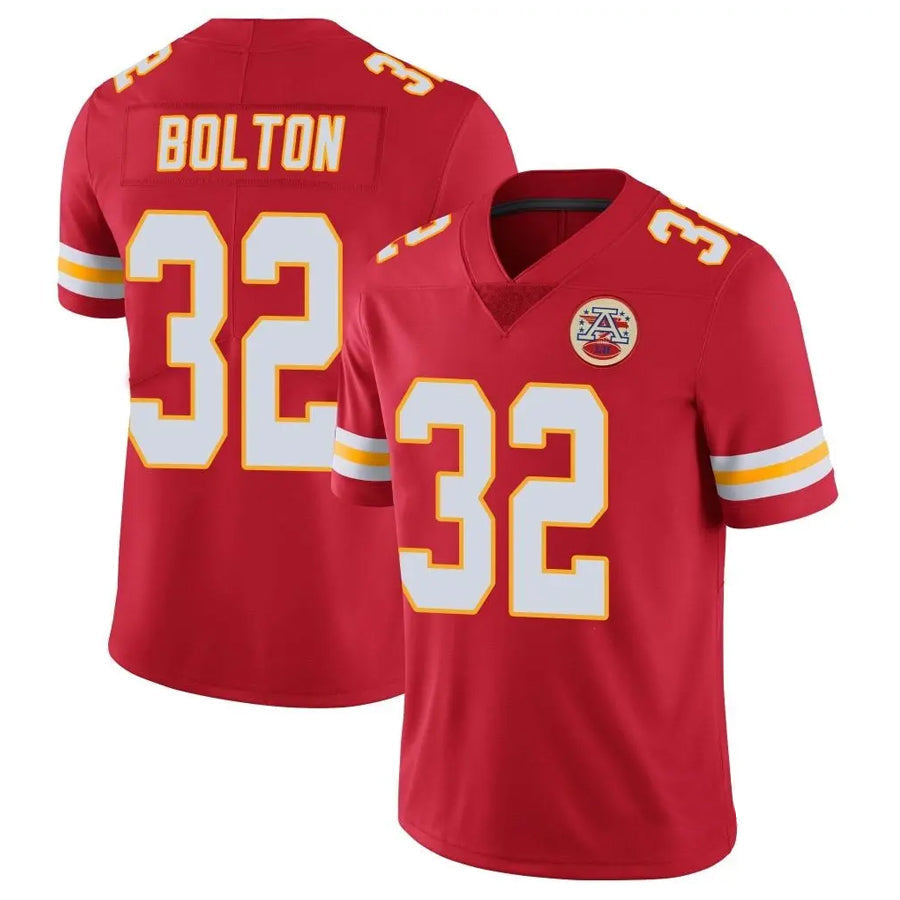 Kooe KC.Chiefs #32 Nick Bolton Player Red Vapor Limited  Stitched Jerseys