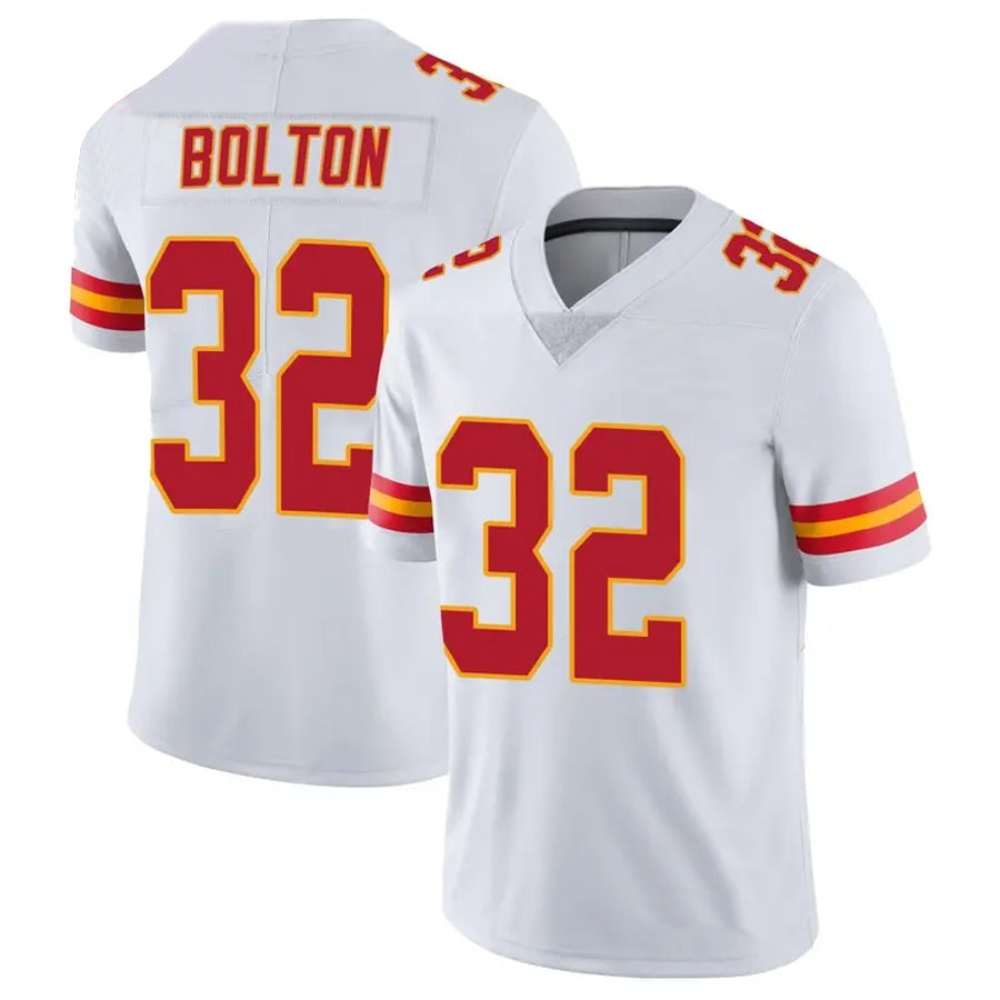 Kooe KC.Chiefs #32 Nick Bolton Player White Vapor Limited Stitched Jerseys
