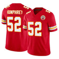 Kooe KC.Chiefs #52 Creed Humphrey Player Red Limited Vapor F.U.S.E. Home Game Stitched Jerseys