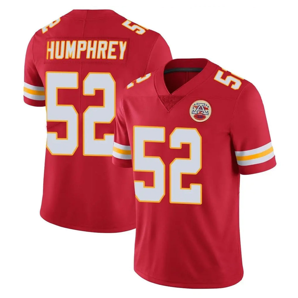 Kooe KC.Chiefs #52 Creed Humphrey Player Red Limited Vapor Untouchable Home Game Stitched Jerseys