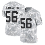 Kooe KC.Chiefs #56 George Karlaftis Player Arctic Camo Salute To Service Limited Game Stitched Jerseys