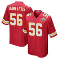 Kooe KC.Chiefs #56 George Karlaftis Player Red Home Game Stitched Jerseys