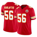 Kooe KC.Chiefs #56 George Karlaftis Player Red Limited Vapor F.U.S.E. Home Game Stitched Jerseys