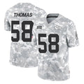 Kooe KC.Chiefs #58 Derrick Thomas Player Arctic Camo Salute To Service Limited Game Stitched Jerseys