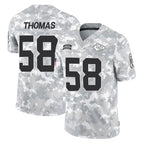 Kooe KC.Chiefs #58 Derrick Thomas Player Arctic Camo Salute To Service Limited Game Stitched Jerseys