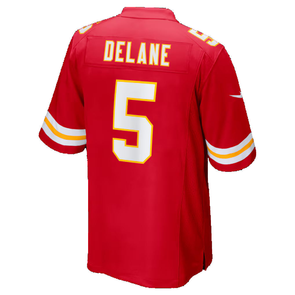 Kooe KC.Chiefs #5 Mansoor Delane Red 2026 Draft First Round Pick No. 6 Team Game Stitched Jerseys