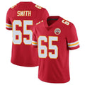 Kooe KC.Chiefs #65 Trey Smithy Player Red Limited Vapor Untouchable Home Game Stitched Jerseys
