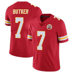 Kooe KC.Chiefs #7 Harrison Butker Player Red Limited Vapor Untouchable Home Game Stitched Jerseys
