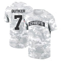 Kooe KC.Chiefs #7 Harrison Butker Player Salute to Service Hoodies & T-Shirts Stitched Jerseys