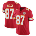 Kooe KC.Chiefs #87 Travis Kelce Player Red Limited Vapor Untouchable Home Game Stitched Jerseys