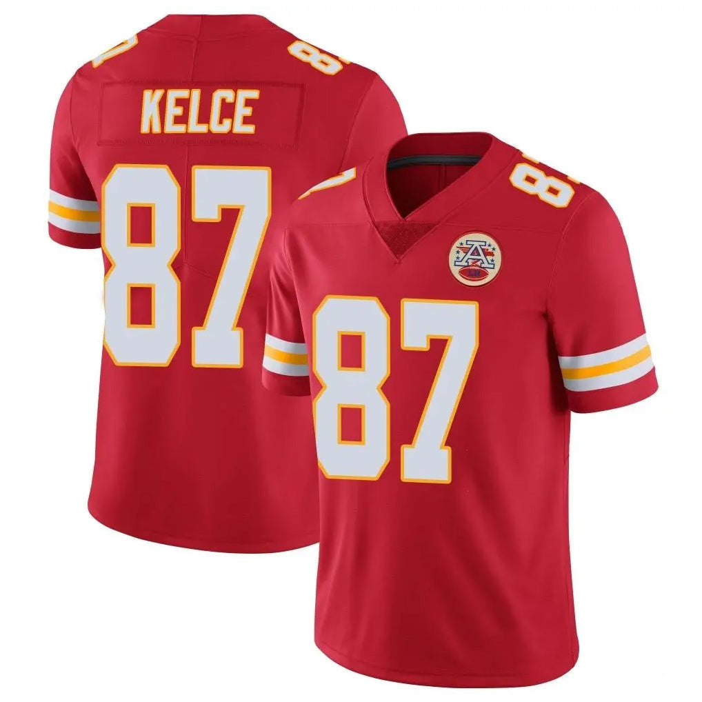 Kooe KC.Chiefs #87 Travis Kelce Player Red Limited Vapor Untouchable Home Game Stitched Jerseys