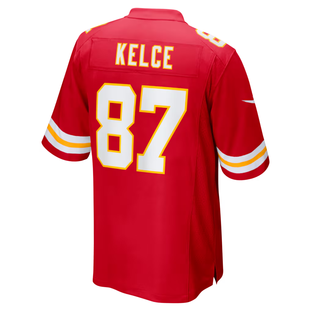 Kooe KC.Chiefs #87 Travis Kelce Red Game Stitched Jerseys
