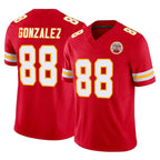 Kooe KC.Chiefs #88 Tony Gonzalez Player Red Limited Vapor F.U.S.E. Home Game Stitched Jerseys
