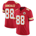 Kooe KC.Chiefs #88 Tony Gonzalez Player Red Limited Vapor Untouchable Home Game Stitched Jerseys