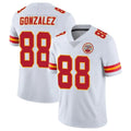 Kooe KC.Chiefs #88 Tony Gonzalez Player White Limited Vapor Untouchable Home Game Stitched Jerseys
