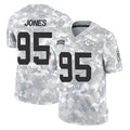 Kooe KC.Chiefs #95 Chris Jones Player Arctic Camo Salute To Service Limited Game Stitched Jerseys