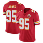 Kooe KC.Chiefs #95 Chris Jones Player Red Limited Vapor Untouchable Home Game Stitched Jerseys