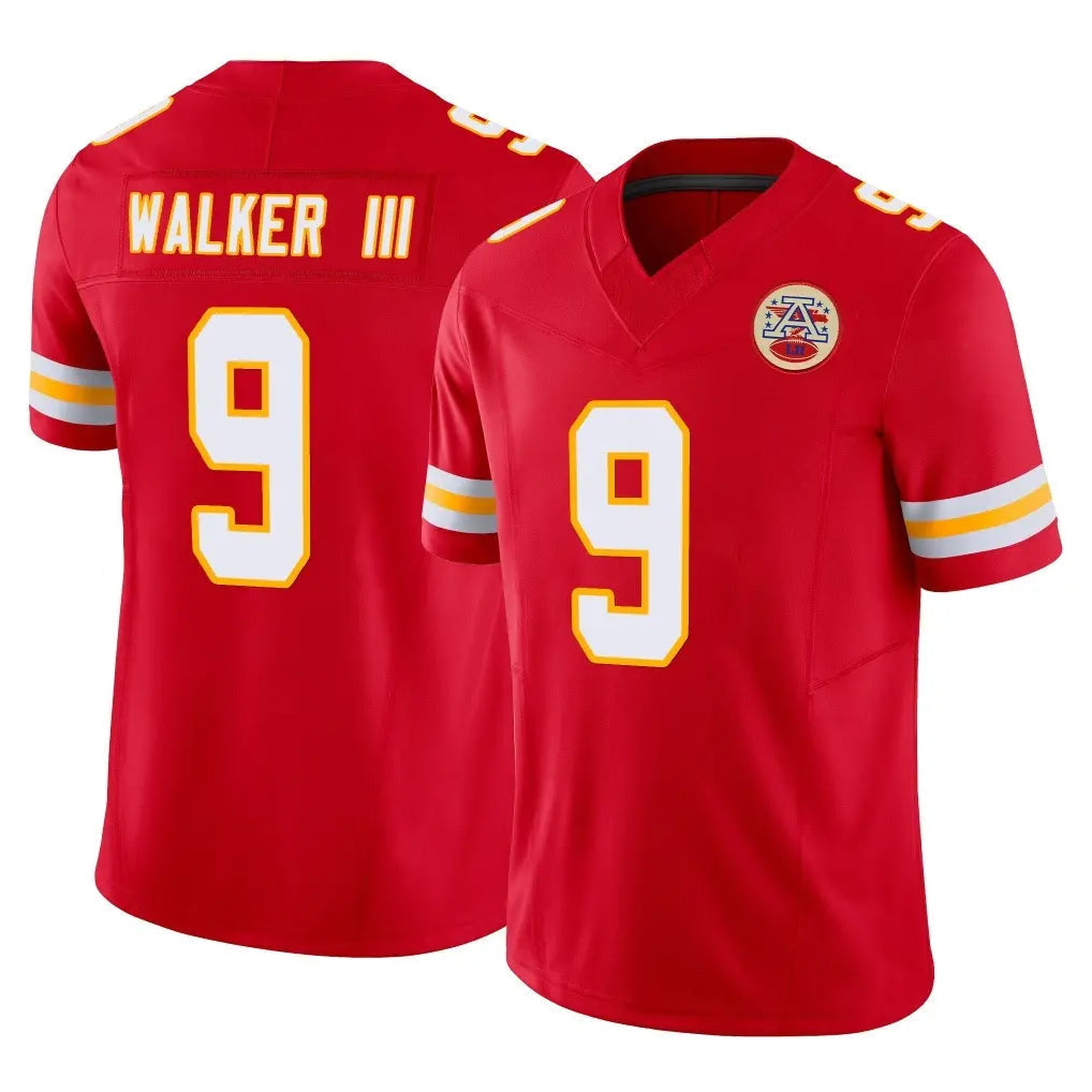 Kooe KC.Chiefs #9 Kenneth Walker III Player Red Limited Vapor F.U.S.E. Home Game Stitched Jerseys