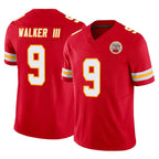 Kooe KC.Chiefs #9 Kenneth Walker III Player Red Limited Vapor F.U.S.E. Home Game Stitched Jerseys