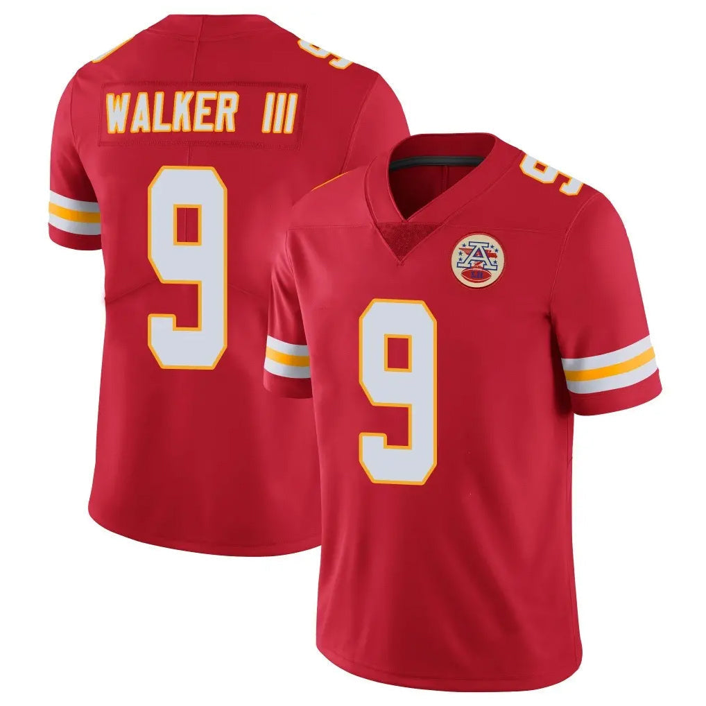 Kooe KC.Chiefs #9 Kenneth Walker III Player Red Limited Vapor Untouchable Home Game Stitched Jerseys