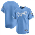 Kooe KC.Royals Light Blue Alt Limited Home Blank Player Stitched Jerseys