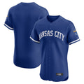 Kooe KC.Royals Royal Limited Elite Home Blank Player Stitched Jerseys