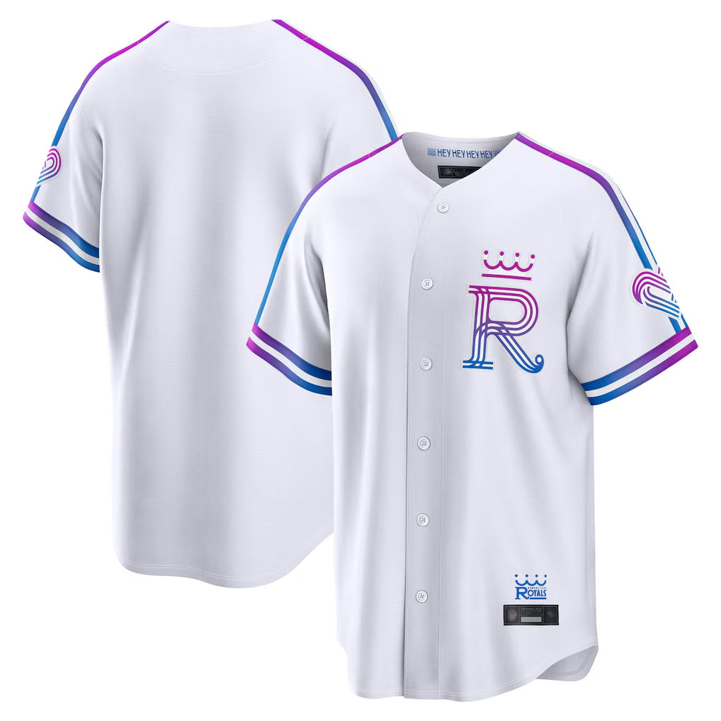 Kooe KC.Royals White 2026 City Connect Limited Home Blank Player Stitched Jerseys