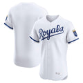 Kooe KC.Royals White Alt Limited Elite Home Blank Player Stitched Jerseys